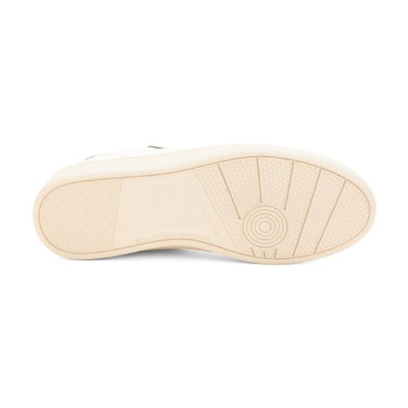 STUART WEITZMAN Grey/Green Leather Derby Sneakers - Picture 3 of 3